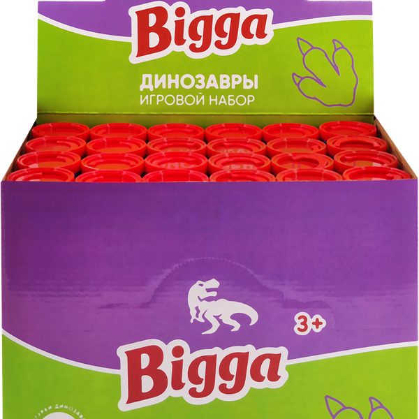 Набор игровой BIGGA Динозавры Арт. 1685-2, 12шт