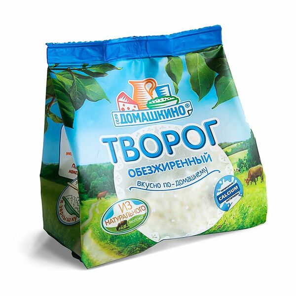 Творог Домашкино обезжиренный 0.3%