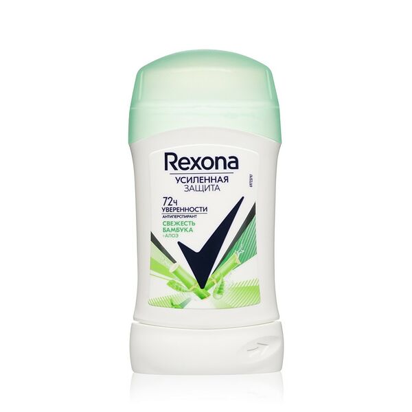 Дезодорант-антиперспирант стик женский REXONA Свежесть бамбука и алоэ вера 72ч