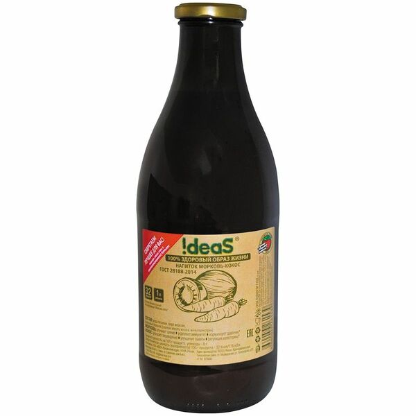 Нектар овощной Ideas Морковь-кокосовое молоко