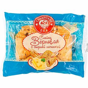 Слойка Самарский Булочно-кондитерский Комбинат Зерновая с сырной начинкой