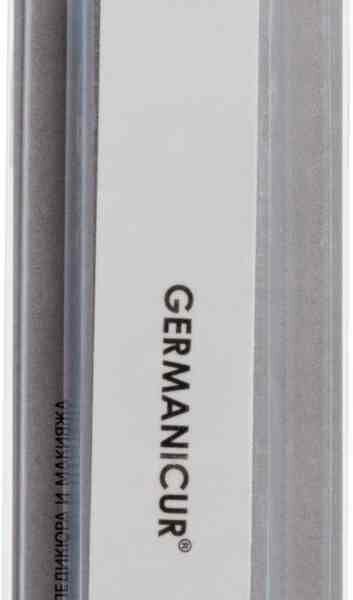 Пилка-шлифовшик для ногтей прямая широкая Germanicur GM-910 (240/320)