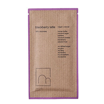 Шоколад веганский Mojo Cacao Blackberry Latte 36% 