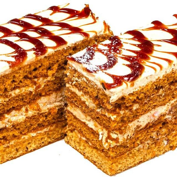 Пирожное Парадокс Рыжик медовый корж 200 г