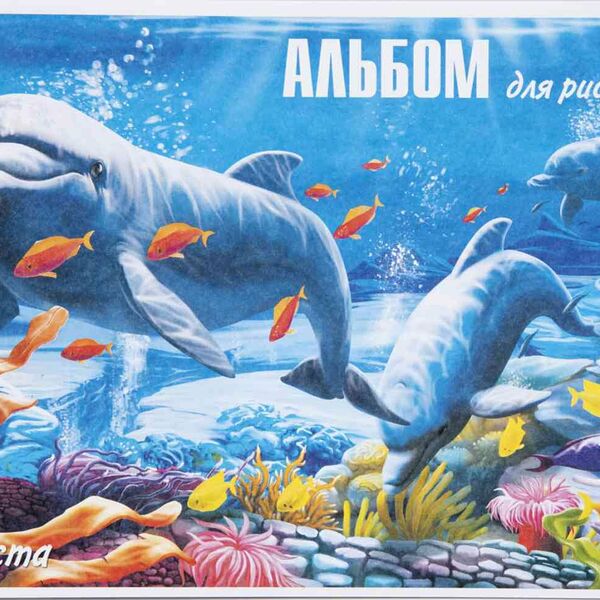 Альбом для рисования Hatber 24 листа в ассортименте 