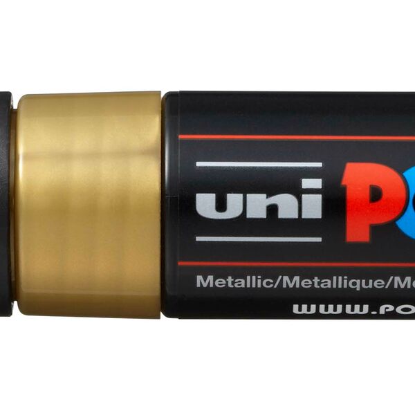 Маркер на водной основе POSCA,  8 мм, золото