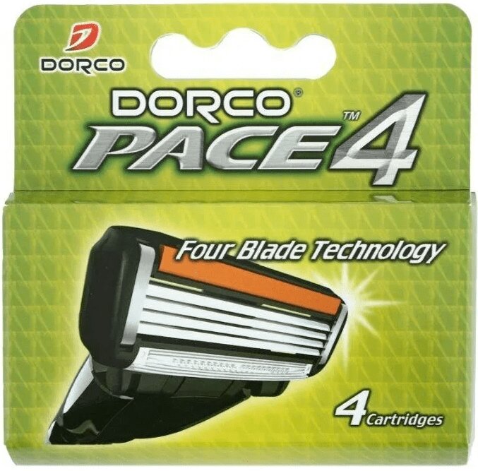 

Kассеты Dorco Pace 4 для бритвенного станка 4 шт.