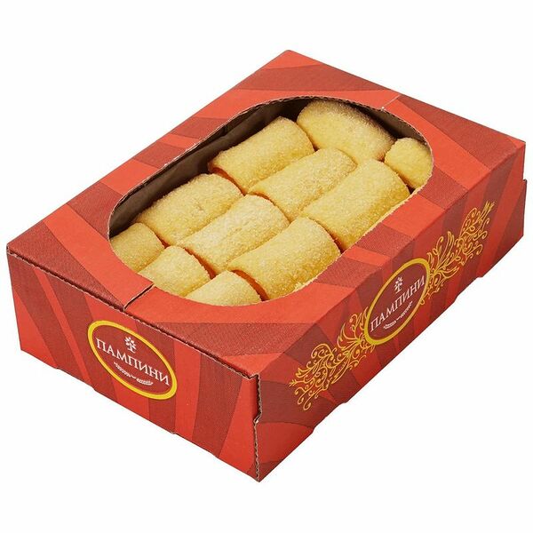 Печенье ПАМПИНИ Слойка Топик с начинкой малина