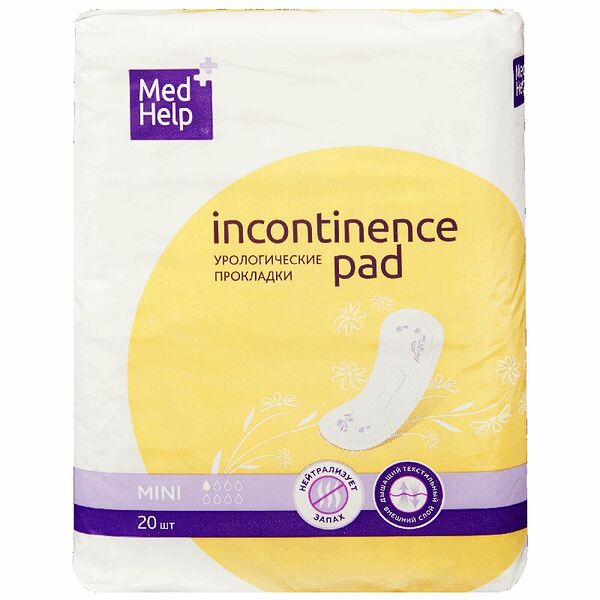 Прокладки урологические MedHelp Mini  20 шт