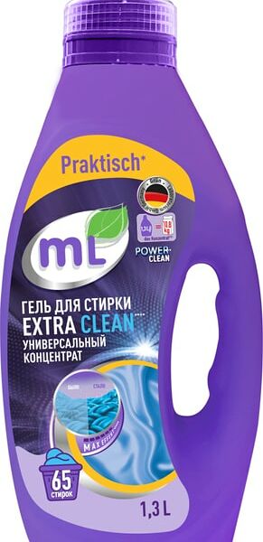 Гель для стирки Meine Liebe Extra Clean Эффективная формула Универсальный 1.3л
