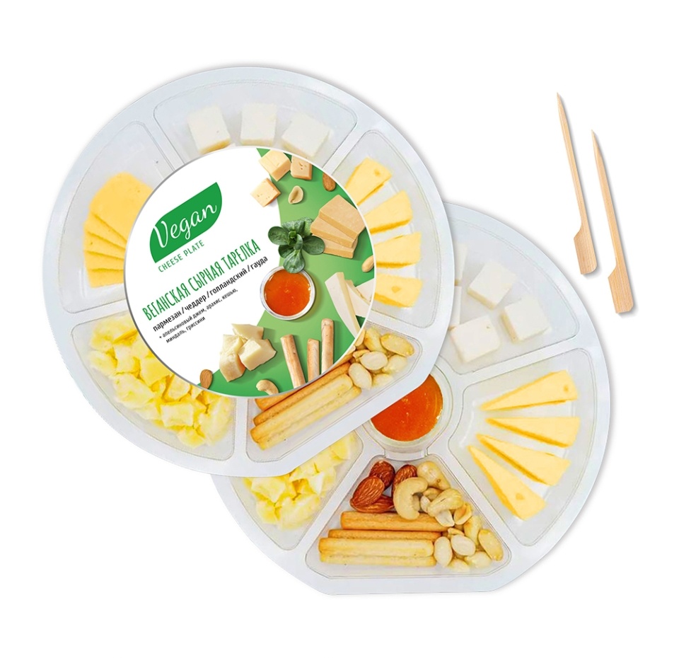 

Сырная тарелка Vegan cheese plate Веганская 185 г