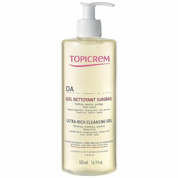 Топикрем АД Гель ультра риш очищающий для атопичной кожи