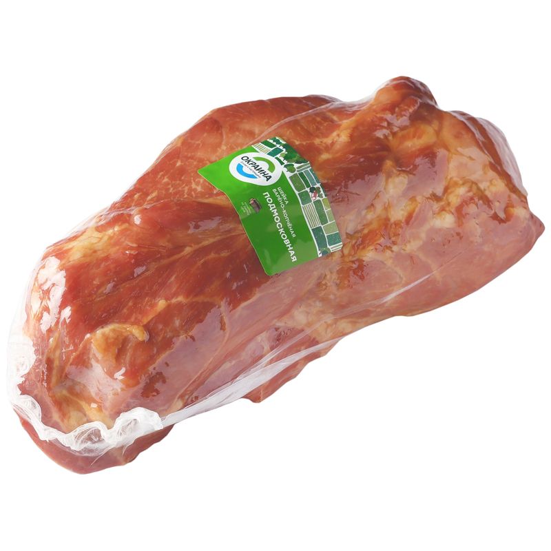 

Шейка Окраина Подмосковная варено-копченая вес