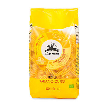 Макароны Alce Nero Fusilli из твёрдых сортов пшеницы