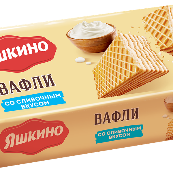 Вафли Яшкино Сливочные 300 г