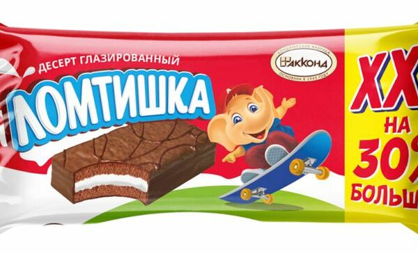 Десерт Акконд Ломтишка глазированный 42г