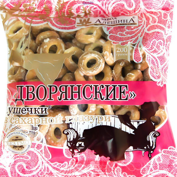Сушки ЗАВОД АЛЕШИНА Дворянские в сахарной глазури