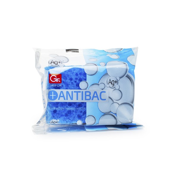 

Губка GRIFON поролоновая крупнопористая с антибак.добавкой