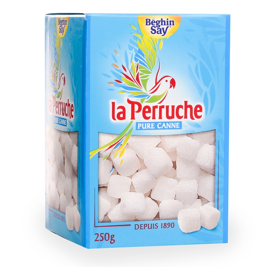 

Сахар La Perruche тростниковый белый колотый 250 г