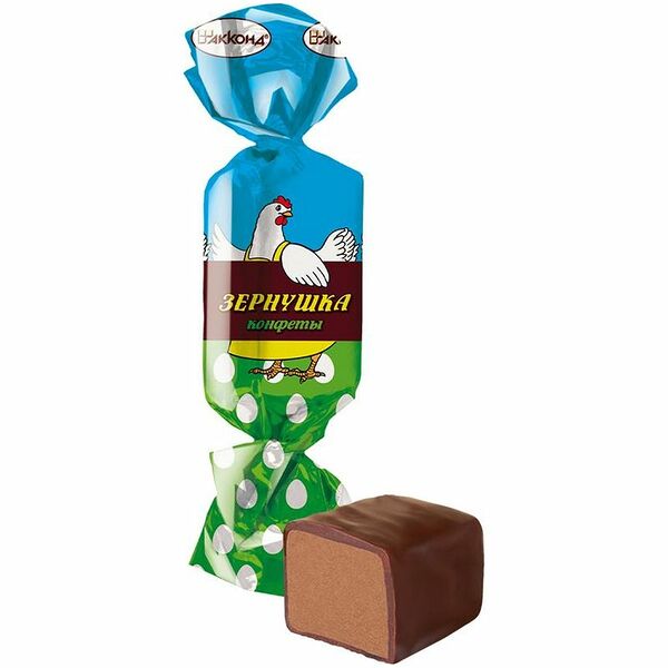 Конфеты АККОНД Зернушка, начинка пралине