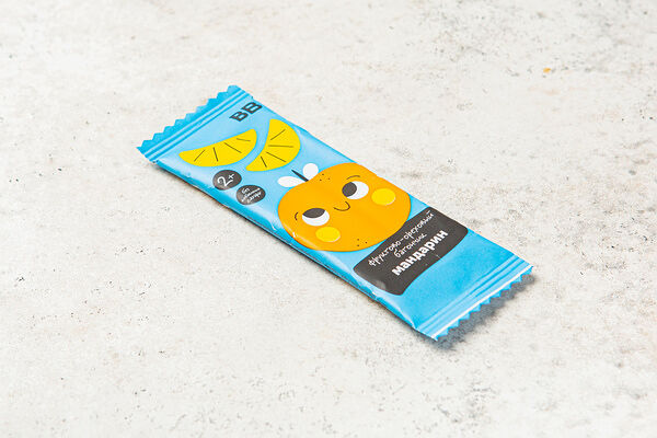 Батончик фруктово- ореховый Мандарин детский