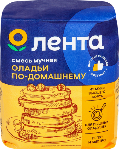 

Смесь для выпечки ЛЕНТА Оладьи По-домашнему