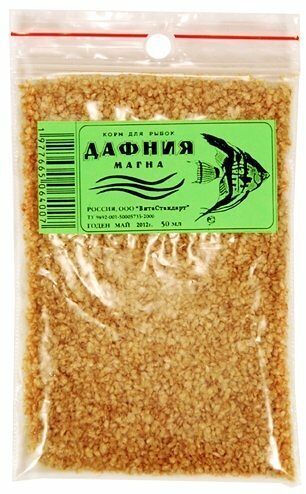 Корм для рыб и рептилий Витастандарт Дафния