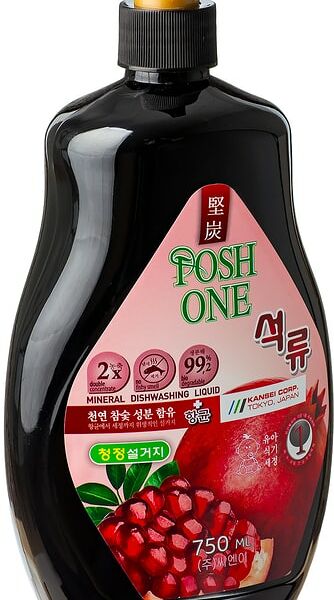 Средство для мытья посуды овощей фруктов Posh One Гранат 750мл
