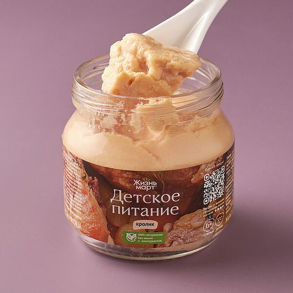 Пюре Кролик
