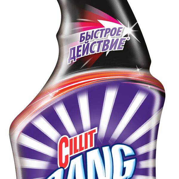 Чистящее средство Cillit Bang, универсальное, удаление черной плесени