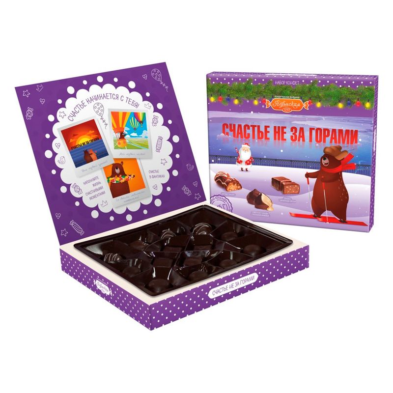 

Набор конфет КФ Пермская Счастье не за горами 215 г упаковка в ассортименте