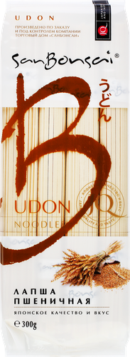 

Лапша пшеничная SаnBonsai Удон, 300 г