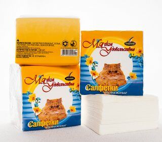 Салфетки бум. 240х230, 