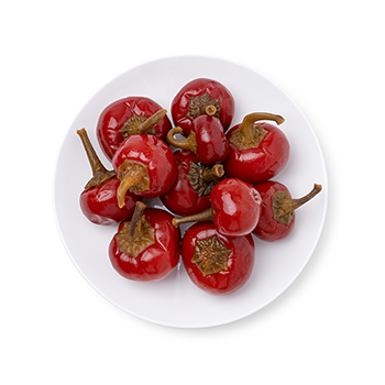 

Красный перец черри Girillo Group пикантный в рассоле вес