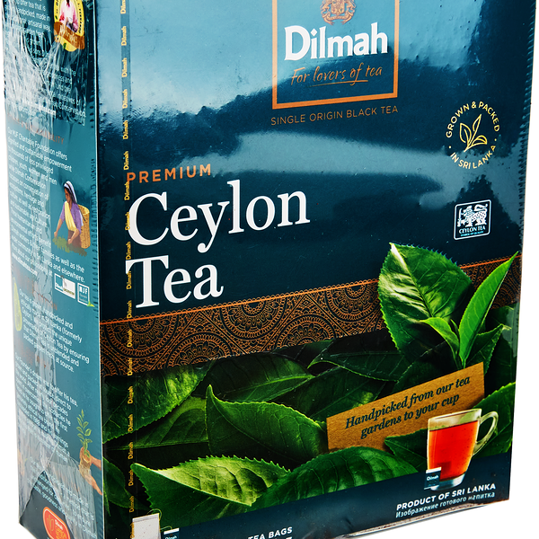 Чай черный Dilmah Цейлонский в пакетиках 100x2 г