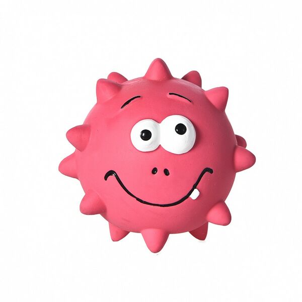 Игрушка для собак FOXIE Funny monster 7x7см латекс красный