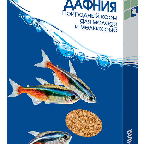 Корм для молоди и мелких рыб Зоомир Дафния