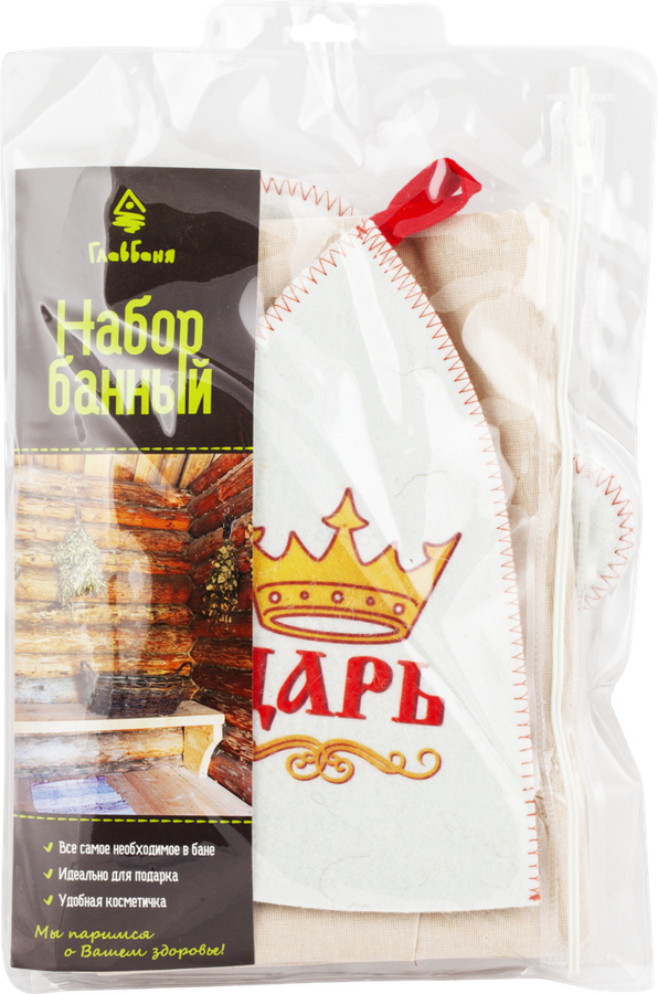 

Набор для бани ГЛАВБАНЯ Царь Арт. Б32306Л