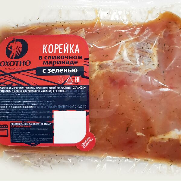 Охотно Корейка слив маринад/зелень