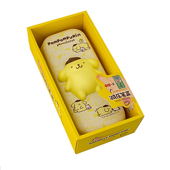 

Пенал школьный со сквишем «Собачка Pompompurin», жёлтый