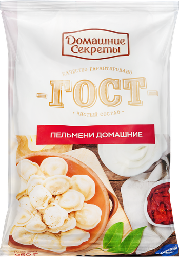 

Пельмени Домашние секреты 950 г