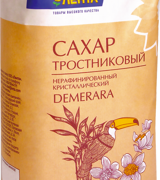 Сахар тростниковый ЛЕНТА
