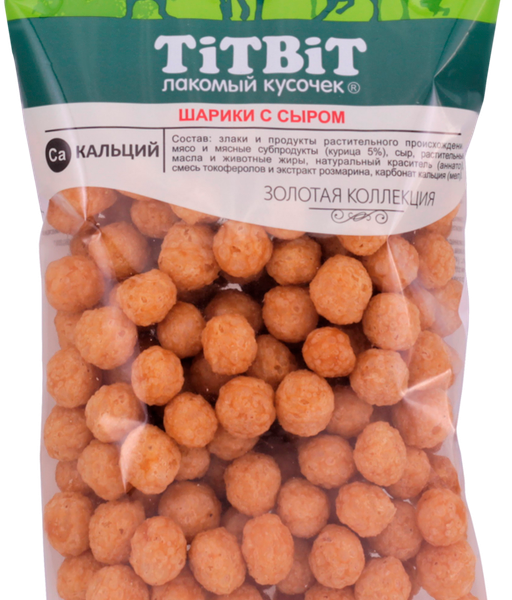 Лакомство для собак Titbit Шарики с сыром