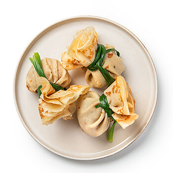 Блинчики с куриным жюльеном