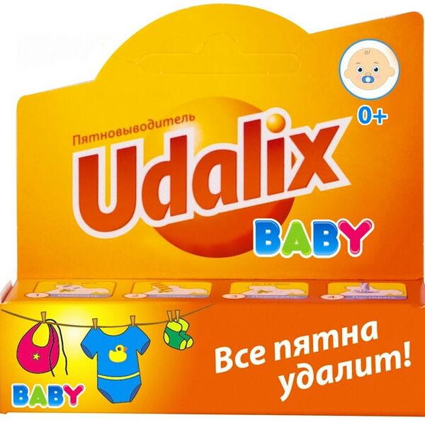 Пятновыводитель Udalix Baby карандаш 35г