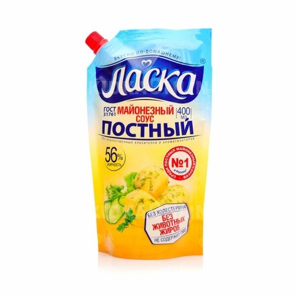 Соус майонезный Ласка Постный 56%