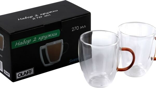 Набор кружек Olaff 2*270мл