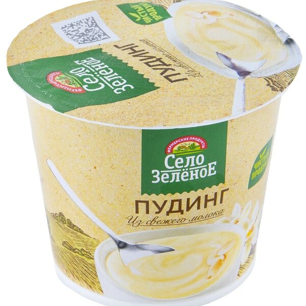 Пудинг Село зеленое со вкусом ванили 3% 120г
