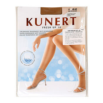 Колготки Fresh Up, Kunert, цвет 054 (бежевый), 10 den, размер 2, Германия