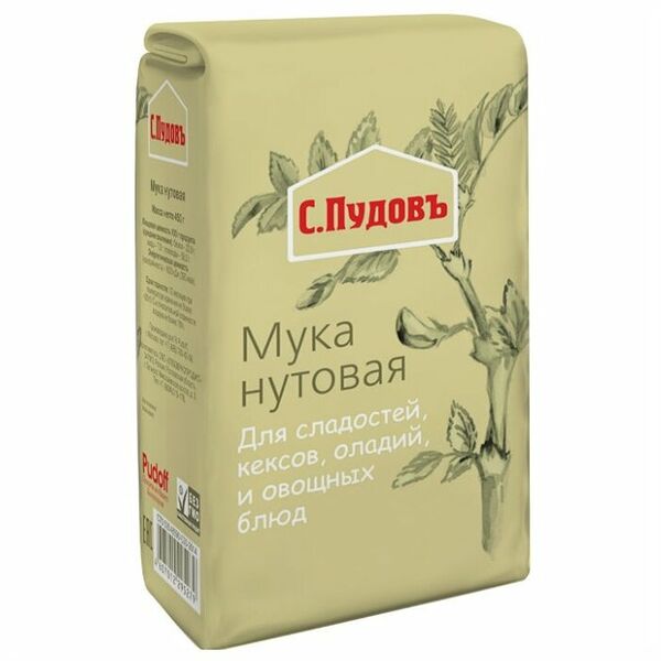 Мука нутовая С. Пудовъ без ГМО